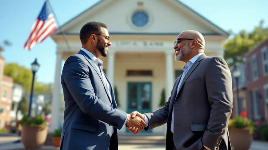 Financing a successful business starting in a small town