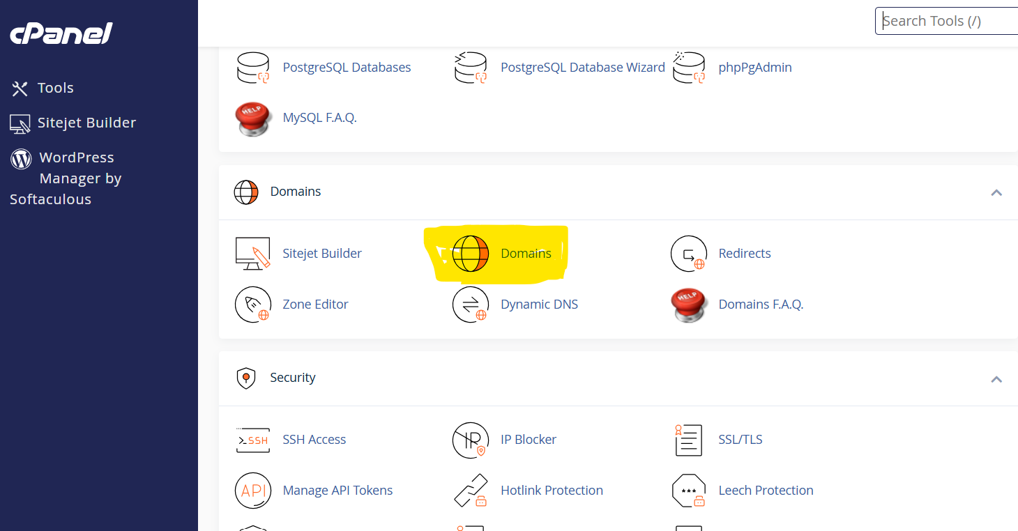 cpanel dashboard for how to start a blog for free and make money in 2025